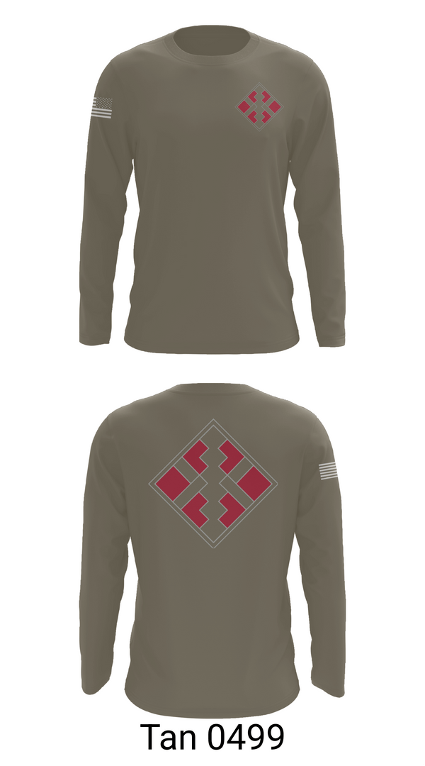 Long Sleeve Performance Shirt, 450th EN CO, Army, Teamtime, Team time, sublimation, custom sports apparel, team uniforms, spirit wear, spiritwear, sports uniforms, custom shirts, team store, custom team store, fundraiser sports, apparel fundraiser