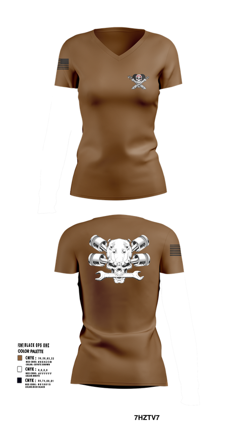 Womens Short Sleeve Vneck Shirt, Fox 1-320th F-CO FAR, , Teamtime, Team time, sublimation, custom sports apparel, team uniforms, spirit wear, spiritwear, sports uniforms, custom shirts, team store, custom team store, fundraiser sports, apparel fundraiser