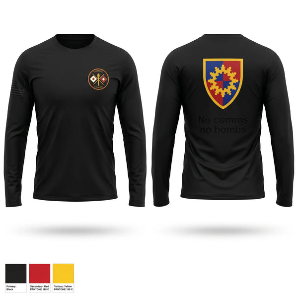 Long Sleeve Performance Shirt, 149th Signal Company, National Guard, Teamtime, Team time, sublimation, custom sports apparel, team uniforms, spirit wear, spiritwear, sports uniforms, custom shirts, team store, custom team store, fundraiser sports, apparel fundraiser