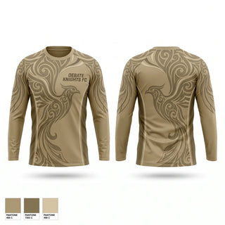 Long Sleeve Performance Shirt, debate Knights FC, Men's Soccer, Teamtime, Team time, sublimation, custom sports apparel, team uniforms, spirit wear, spiritwear, sports uniforms, custom shirts, team store, custom team store, fundraiser sports, apparel fundraiser