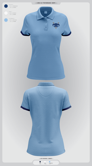 Womens Short Sleeve Performance Polo, Nashoba Tech Soccer, Women's Soccer, Teamtime, Team time, sublimation, custom sports apparel, team uniforms, spirit wear, spiritwear, sports uniforms, custom shirts, team store, custom team store, fundraiser sports, apparel fundraiser