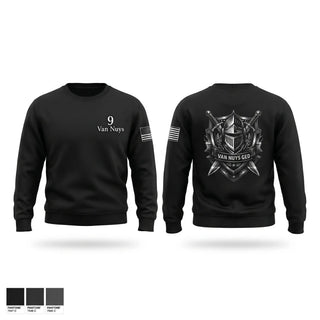 Crew Neck Sweatshirt, Van Nuys GED, Police, Teamtime, Team time, sublimation, custom sports apparel, team uniforms, spirit wear, spiritwear, sports uniforms, custom shirts, team store, custom team store, fundraiser sports, apparel fundraiser
