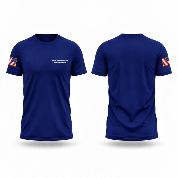 Port Barre Police Department Short Sleeve Performance Shirt - 1