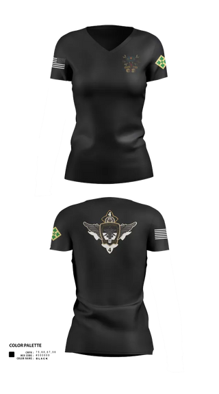 Womens Short Sleeve Vneck Shirt, 4-4 AB ECHO COMPANY, , Teamtime, Team time, sublimation, custom sports apparel, team uniforms, spirit wear, spiritwear, sports uniforms, custom shirts, team store, custom team store, fundraiser sports, apparel fundraiser