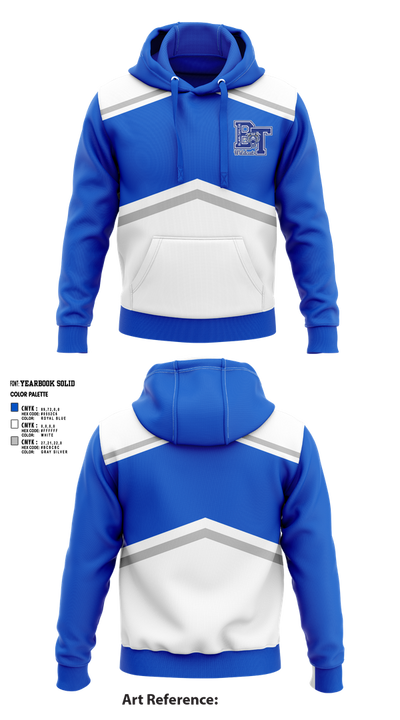 Blair-Taylor High School Cheer 31522337 Hoodie - 1