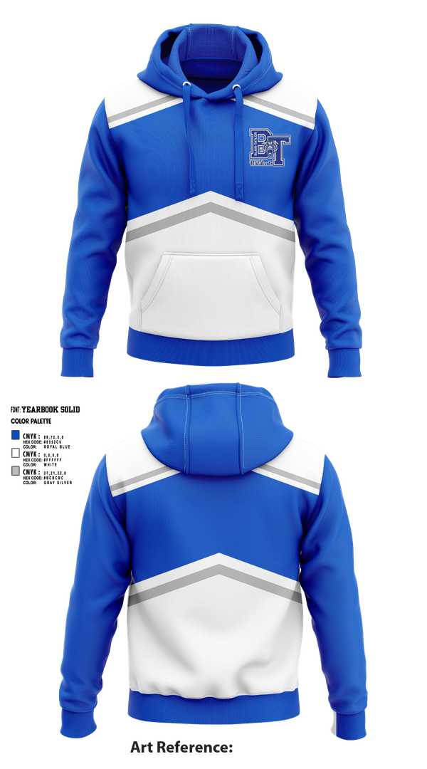 Hoodie, Blair-Taylor High School Cheer, Cheer, Teamtime, Team time, sublimation, custom sports apparel, team uniforms, spirit wear, spiritwear, sports uniforms, custom shirts, team store, custom team store, fundraiser sports, apparel fundraiser