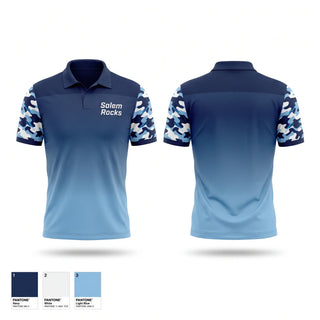 Short Sleeve Performance Polo, Salem Rocks, Swimming, Teamtime, Team time, sublimation, custom sports apparel, team uniforms, spirit wear, spiritwear, sports uniforms, custom shirts, team store, custom team store, fundraiser sports, apparel fundraiser