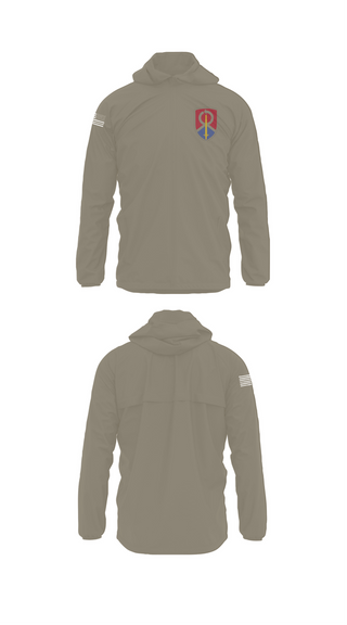 Windbreaker, 1013th QM CO, Army, Teamtime, Team time, sublimation, custom sports apparel, team uniforms, spirit wear, spiritwear, sports uniforms, custom shirts, team store, custom team store, fundraiser sports, apparel fundraiser