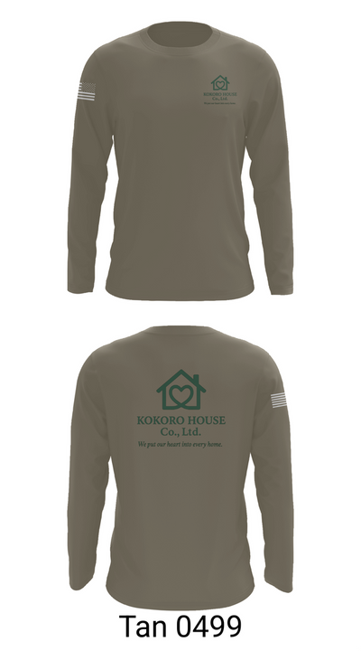 KOKOROHOUSE 58124370 Long Sleeve Performance Shirt 66