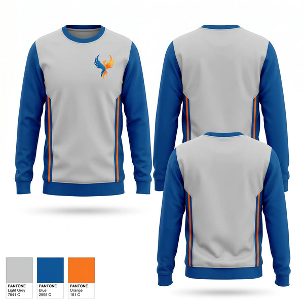 Crew Neck Sweatshirt, Phoenix, Softball, Teamtime, Team time, sublimation, custom sports apparel, team uniforms, spirit wear, spiritwear, sports uniforms, custom shirts, team store, custom team store, fundraiser sports, apparel fundraiser