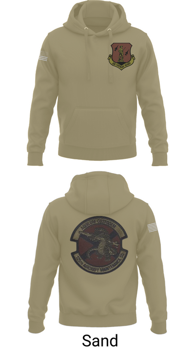 125th Tactical Aircraft Maintenance SQ 70898638 Hoodie - 93
