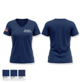 Marathon Fire Rescue Women's Short Sleeve V-neck Shirt - 1