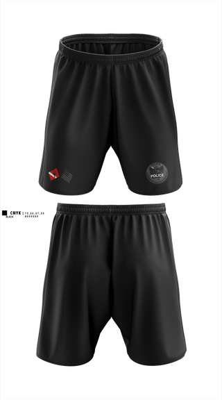 Athletic Shorts With Pockets, Hamilton County Police Association Dive Team, Police, Teamtime, Team time, sublimation, custom sports apparel, team uniforms, spirit wear, spiritwear, sports uniforms, custom shirts, team store, custom team store, fundraiser sports, apparel fundraiser