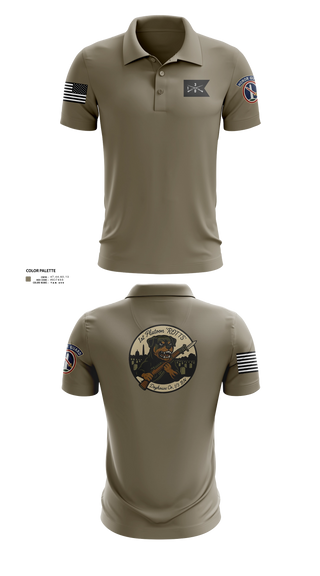 Short Sleeve Performance Polo, Doghouse 1st Platoon Rottweilers, , Teamtime, Team time, sublimation, custom sports apparel, team uniforms, spirit wear, spiritwear, sports uniforms, custom shirts, team store, custom team store, fundraiser sports, apparel fundraiser