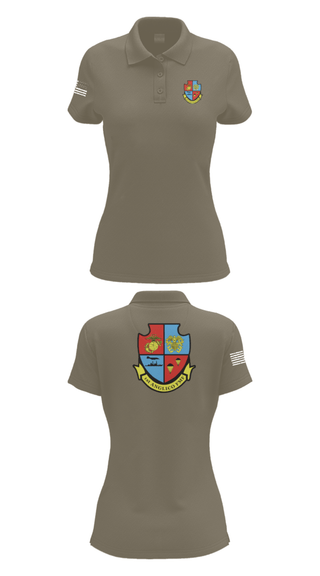 Women's Short Sleeve Performance Polo, 1st Anglico, , Teamtime, Team time, sublimation, custom sports apparel, team uniforms, spirit wear, spiritwear, sports uniforms, custom shirts, team store, custom team store, fundraiser sports, apparel fundraiser