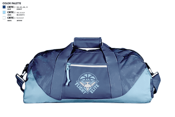 Duffle Bag, Flight basketball club, Men's Basketball, Teamtime, Team time, sublimation, custom sports apparel, team uniforms, spirit wear, spiritwear, sports uniforms, custom shirts, team store, custom team store, fundraiser sports, apparel fundraiser