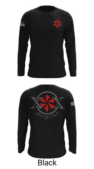 Long Sleeve Performance Shirt, 10-10 Jiu Jitsu, Wrestling, Teamtime, Team time, sublimation, custom sports apparel, team uniforms, spirit wear, spiritwear, sports uniforms, custom shirts, team store, custom team store, fundraiser sports, apparel fundraiser