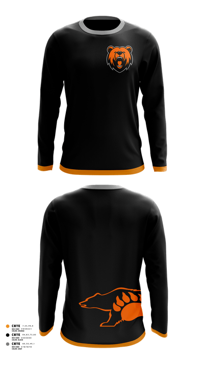 Lucas Cubs 90571869 Long Sleeve Rash Guard Shirt - 1