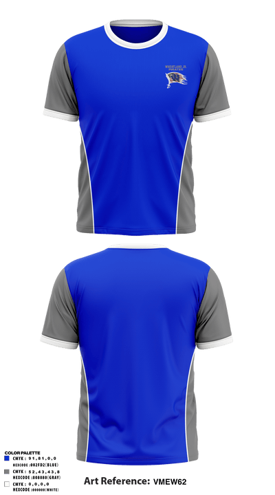 Wheatland youth football and cheer 53677637 Short Sleeve Performance Shirt - 7