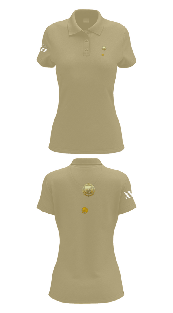Women's Short Sleeve Performance Polo, 383rd MCT, Army, Teamtime, Team time, sublimation, custom sports apparel, team uniforms, spirit wear, spiritwear, sports uniforms, custom shirts, team store, custom team store, fundraiser sports, apparel fundraiser