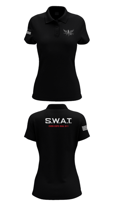 MONTVILLE SERT 14033723 Women's Short Sleeve Performance Polo  - 33