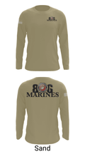 806 Marines 13874790 Long Sleeve Performance Shirt - 86
