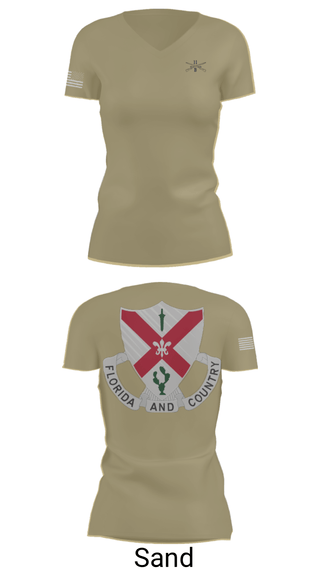 Women's Short Sleeve Vneck Shirt, C Co 1-124 Rifle Company, National Guard, Teamtime, Team time, sublimation, custom sports apparel, team uniforms, spirit wear, spiritwear, sports uniforms, custom shirts, team store, custom team store, fundraiser sports, apparel fundraiser