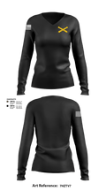 Ironhawk FiST 58329088 Women's Long Sleeve V-neck Shirt - 1