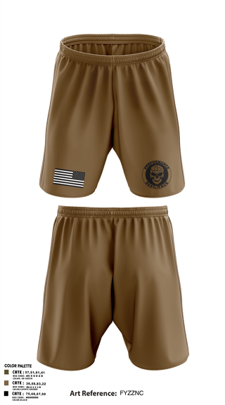 Athletic Shorts With Pockets, R2 Performance center, Army, Teamtime, Team time, sublimation, custom sports apparel, team uniforms, spirit wear, spiritwear, sports uniforms, custom shirts, team store, custom team store, fundraiser sports, apparel fundraiser