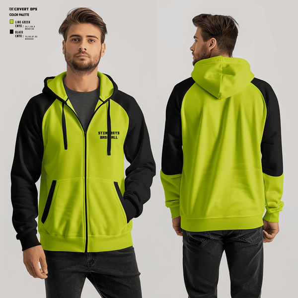 Hoodie, STINGRAYS, Baseball, Teamtime, Team time, sublimation, custom sports apparel, team uniforms, spirit wear, spiritwear, sports uniforms, custom shirts, team store, custom team store, fundraiser sports, apparel fundraiser