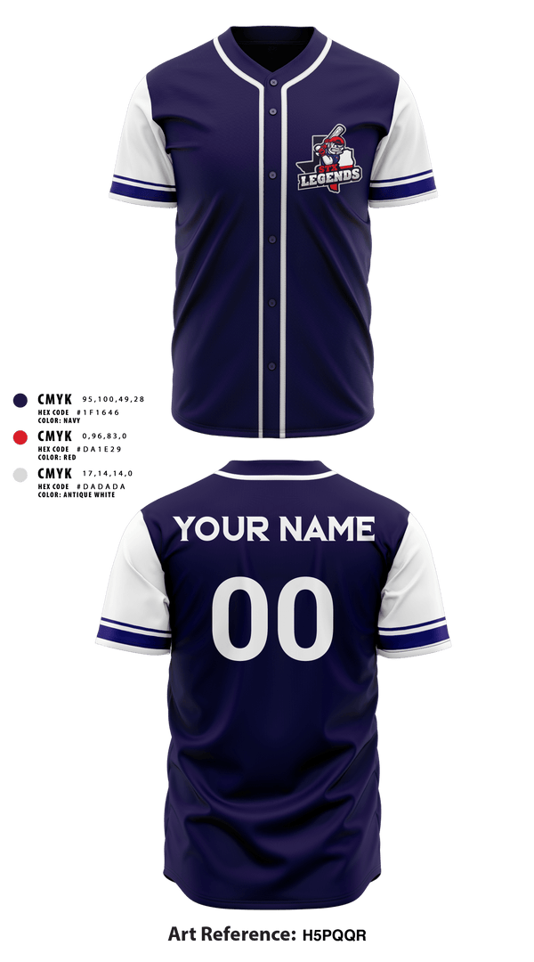 Full Button Baseball Jersey, Stx legends, Baseball, Teamtime, Team time, sublimation, custom sports apparel, team uniforms, spirit wear, spiritwear, sports uniforms, custom shirts, team store, custom team store, fundraiser sports, apparel fundraiser