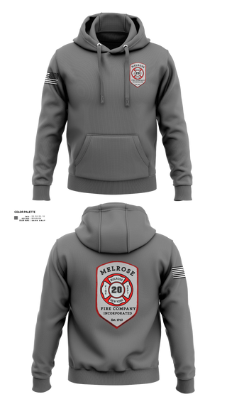 Hoodie, The Melrose Fire Company Incorporated, , Teamtime, Team time, sublimation, custom sports apparel, team uniforms, spirit wear, spiritwear, sports uniforms, custom shirts, team store, custom team store, fundraiser sports, apparel fundraiser