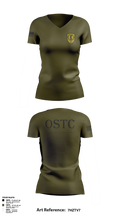 Fort Campbell & Redstone Arsenal - Office of Special Trial Counsel 55135476 Women's Short Sleeve V-neck Shirt - 4
