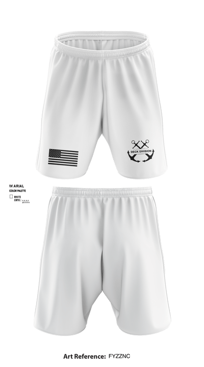 Jason Dunham Deck Division 54817765 Athletic Shorts With Pockets - 1