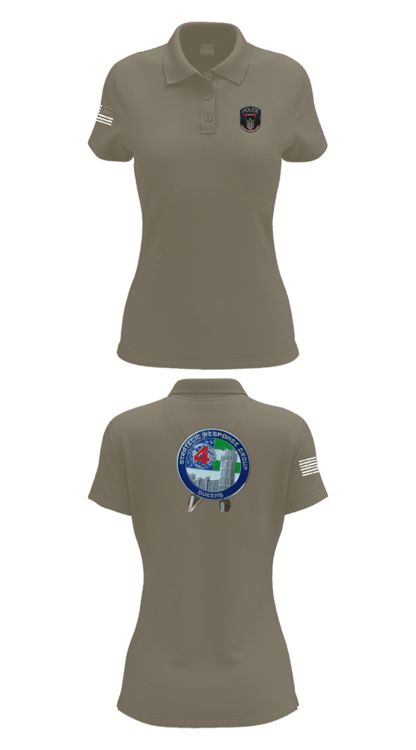 Women's Short Sleeve Performance Polo, SRG 4, Police, Teamtime, Team time, sublimation, custom sports apparel, team uniforms, spirit wear, spiritwear, sports uniforms, custom shirts, team store, custom team store, fundraiser sports, apparel fundraiser