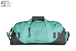 Duffle Bag, Jayway, Men's Basketball, Teamtime, Team time, sublimation, custom sports apparel, team uniforms, spirit wear, spiritwear, sports uniforms, custom shirts, team store, custom team store, fundraiser sports, apparel fundraiser