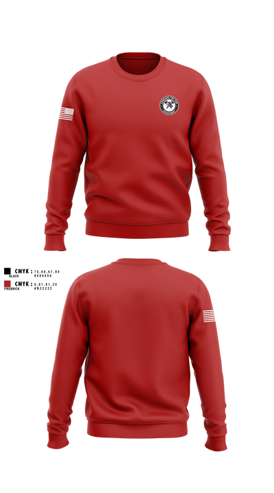 Kankakee Twp Fire 68701952 Crew Neck Sweatshirt - 102