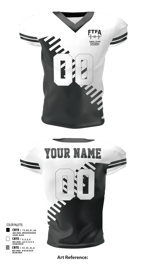 Football Jersey, First Team Football Academy, Football, Teamtime, Team time, sublimation, custom sports apparel, team uniforms, spirit wear, spiritwear, sports uniforms, custom shirts, team store, custom team store, fundraiser sports, apparel fundraiser
