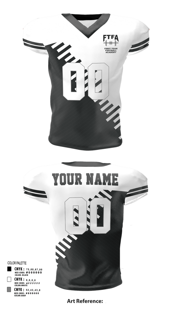 Football Jersey, First Team Football Academy, Football, Teamtime, Team time, sublimation, custom sports apparel, team uniforms, spirit wear, spiritwear, sports uniforms, custom shirts, team store, custom team store, fundraiser sports, apparel fundraiser