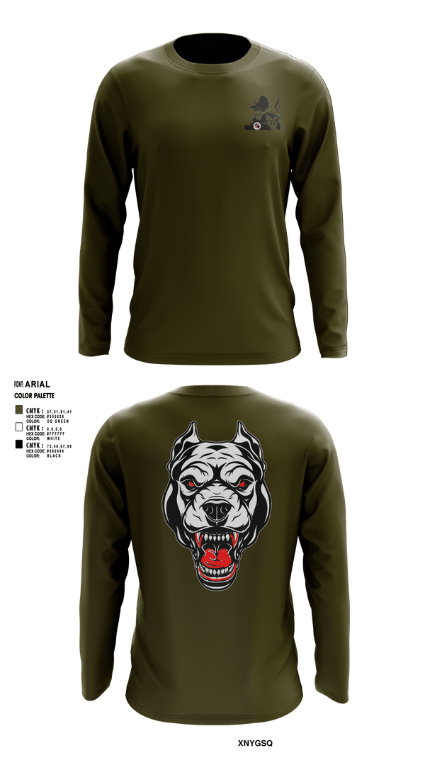Long Sleeve Performance Shirt, Oscar Golf Charlie Tango, Army, Teamtime, Team time, sublimation, custom sports apparel, team uniforms, spirit wear, spiritwear, sports uniforms, custom shirts, team store, custom team store, fundraiser sports, apparel fundraiser