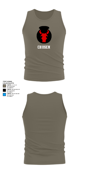 Tank Top, Chosen, , Teamtime, Team time, sublimation, custom sports apparel, team uniforms, spirit wear, spiritwear, sports uniforms, custom shirts, team store, custom team store, fundraiser sports, apparel fundraiser