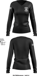 DET2 59094462 Women's Long Sleeve V-neck Shirt - 3