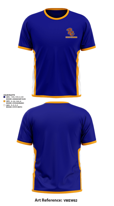 Peach Clobbers 58873857 Short Sleeve Performance Shirt - 1