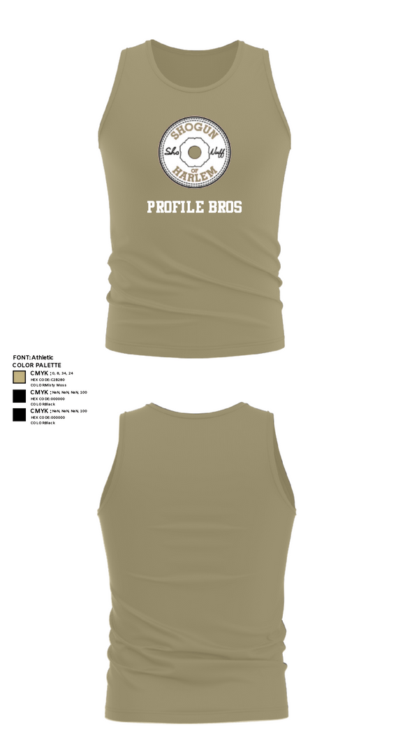 Tank Top, Profile Bros, , Teamtime, Team time, sublimation, custom sports apparel, team uniforms, spirit wear, spiritwear, sports uniforms, custom shirts, team store, custom team store, fundraiser sports, apparel fundraiser