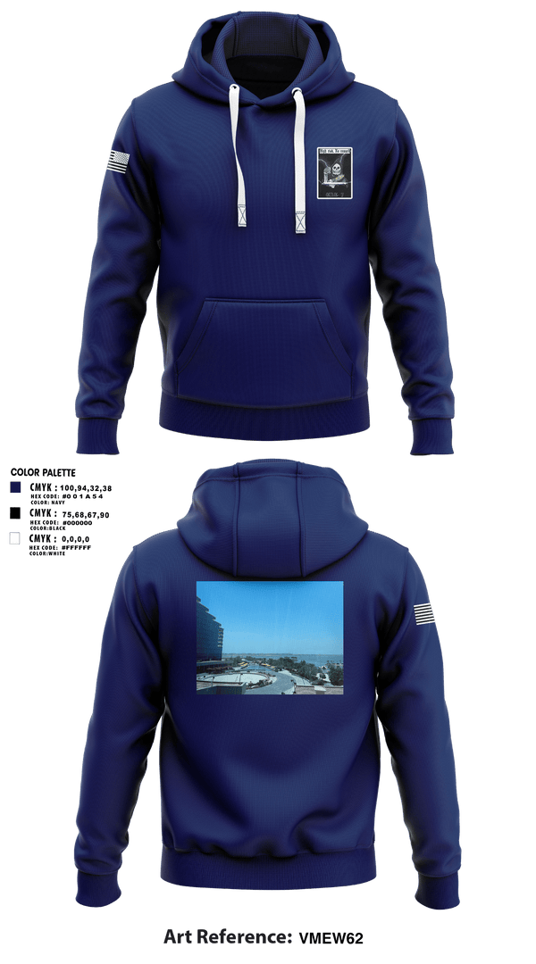Hoodie, VQ-1, Navy, Teamtime, Team time, sublimation, custom sports apparel, team uniforms, spirit wear, spiritwear, sports uniforms, custom shirts, team store, custom team store, fundraiser sports, apparel fundraiser