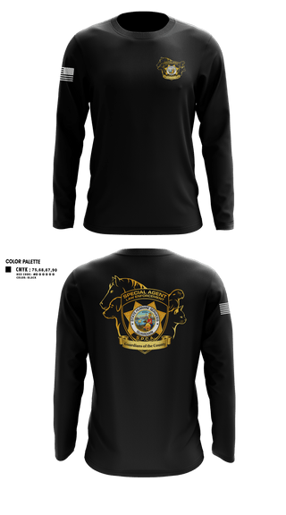 Long Sleeve Performance Shirt, State Humane Services, Guardian SPCA, Police, Teamtime, Team time, sublimation, custom sports apparel, team uniforms, spirit wear, spiritwear, sports uniforms, custom shirts, team store, custom team store, fundraiser sports, apparel fundraiser