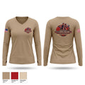 COMMAND FITNESS LEADERS Women's Long Sleeve V-neck Shirt - 1