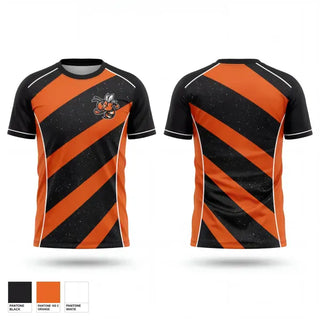 Old School Cotton Feel Shirt, Leesburg Jackets Cheer, Cheer, Teamtime, Team time, sublimation, custom sports apparel, team uniforms, spirit wear, spiritwear, sports uniforms, custom shirts, team store, custom team store, fundraiser sports, apparel fundraiser