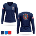 FIREHOUSE 33 Women's Long Sleeve V-neck Shirt - 1