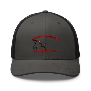 2 Rivers Construction 23011625 Retro Trucker Hat | Yupoong 6606